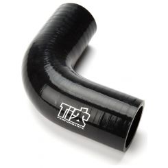 Ti22 Performance 90 Degree Bend 1-1/2in Silicone Hose Black