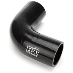 Ti22 Performance 90 Degree Bend 1-3/4in Silicone Hose Black