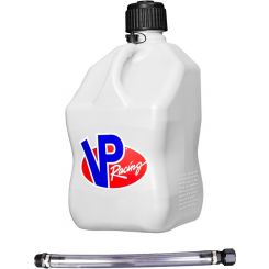 VP Racing Motorsports Jug 5.5 Gallon White Square with Hose