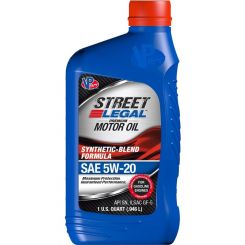 VP Racing Motor Oil VP 5W20 Synthetic Blend Street 32oz