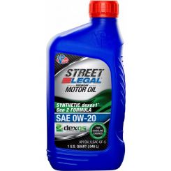 VP Racing Motor Oil VP 0W20 Synthetic Street 32oz