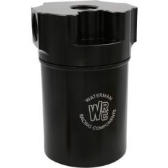Waterman Racing 100-Micron Inline Filter Canister w/ 12AN Ports