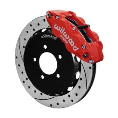 Wilwood Brake Kit Front For Honda Civic 13+ Drilled Red