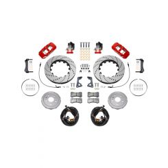 Wilwood Brake Kit Rear For Corvette C8 Aerolite 4R Drilled