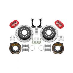 Wilwood Brake Kit Rear Red FDP Drilled 11in For GM G Body