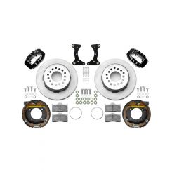 Wilwood Brake Kit Rear Black FDL Plain 12in For GM G Body