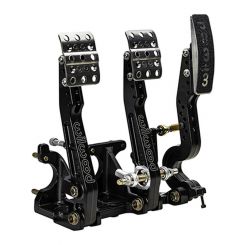 Wilwood Triple Pedal Assembly Adjustable Floor Mount W/Links Tru-Bar