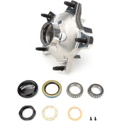 Winters Hub Kit Front Wide 5 Snap Cap Permanent Mold Aluminum