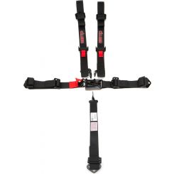 Zamp 5 Point Latch and Link Harness Black 3/2in Shoulder SFI 16.1