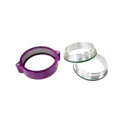 Aeroflow 2-3/4" Billet Intercooler Clamp w/ Flanges Purple