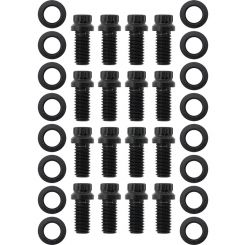 Aeroflow 3/8-16" Header Bolts .750" UHL 12 Point Head Pack of 12