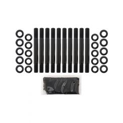 Aeroflow 2 Bolt Main Stud Kit 12 Point Nuts with Journal For SBC 350