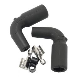 Aeroflow Xpro 90 Degree Boots and Terminals For GM LS Pack of 2
