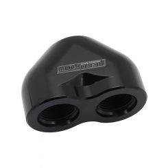 Aeroflow Billet 3 Port ORB U-Block 2 x -12 ORB 1 x -16 ORB