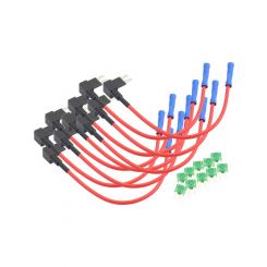 Aeroflow Push-In Fusible Link w/ Blade Power Feed Leed Pack of 10