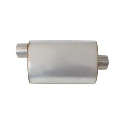 Aeroflow 5500 Series 4" Offset/Center Muffler 4" Inlet and Outlets