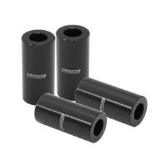 Aeroflow Billet Bolt Spacers Black M6 (1/4")I.D 25mm Pack of 4