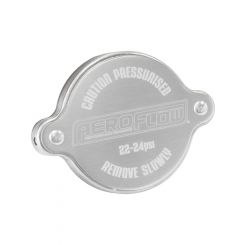 Aeroflow Radiator Cap Silver For 32mm Water Neck 23 PSI 1.58 Bar