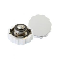 Aeroflow Billet Radiator Cap 21psi For 42mm Water Neck Polished