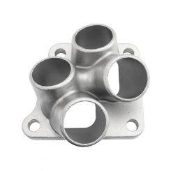 Aeroflow 4 into 1 Turbo Merge Collector 4G63 Factory 4 Bolt Flange