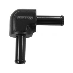 Aeroflow 90 Degree Barb To Barb Hose Joiner Black 5/8" (15.9mm)