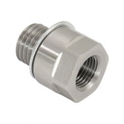 Aeroflow M10 x 1.00mm Reducer to Female M12 x 1.50mm For Sensor