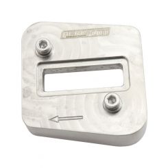 Aeroflow Universal Weld-on Mass Air Flow Sensor Plate Stainless