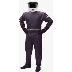 Pyrotect Junior Deluxe Single Layer SFI-1 Race Suit Black Small