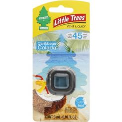 Little Trees Car Air Freshener Vent Liquid Caribbean Colada 3ml