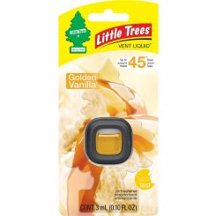 Little Trees Car Air Freshener Vent Liquid Golden Vanilla 3ml