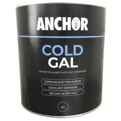 Anchor Cold Gal Galvanising Paint Rust Protection 4L