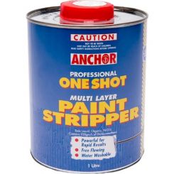 Anchor Professional One Shot Multi Layer Paint Stripper 1L