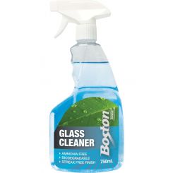 Boston Glass Cleaner Ammonia Free Biodegradable 750ml