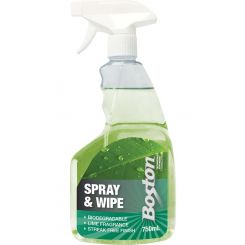 Boston Spray & Wipe Biodegradable Lime Fragrance 750ml