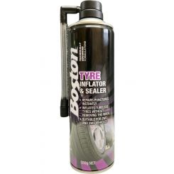 Boston Tyre Inflator and Sealer For Tubeless 2WD and 4WD Vehicle 350g