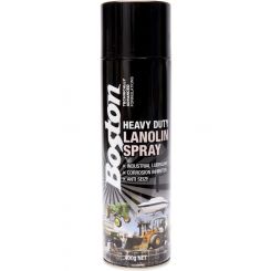 Boston Heavy Duty Industrial Lubricant Lanolin Spray 400g