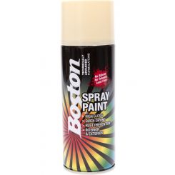 Boston High Gloss Quick Drying Aerosol Spray Paint Yellow Oxide Primer 250g
