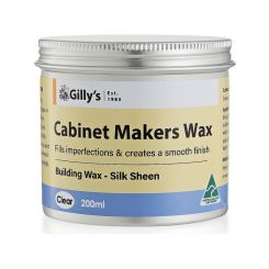 Gilly Cabinet Makers Wax Clear Premium Quality 200ml