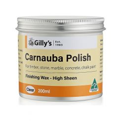 Gilly Carnauba Polish Clear Finishing Wax 200ml