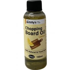 Gilly Chopping Board Oil Lemon Natural and Food Safe 100g