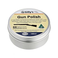 Gilly High Sheen Carnauba & Beeswax Gun Polish Clear 100ml