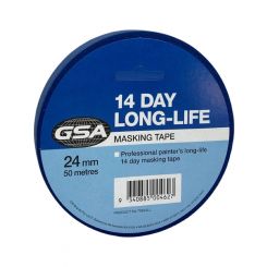 GSA Long Life Blue Masking Tape 24mm x 50M