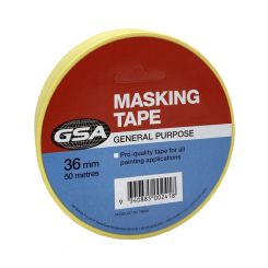 GSA General Purpose Masking Tape 36mm x 50M