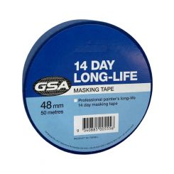 GSA Long Life Blue Masking Tape 48mm x 50M