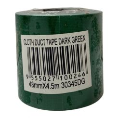 GSA High Quality Cloth Tape Dark Green 48mm x 4.5M
