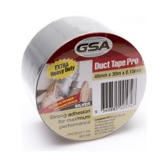 GSA Duct Tape Pro Silver Strong Adhesion 0.15mm 30M x 48mm