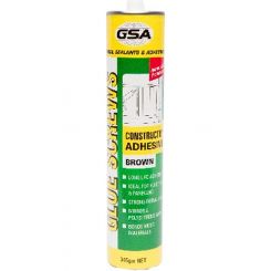GSA Construction Adhesive Glue Screw Beige 320ml