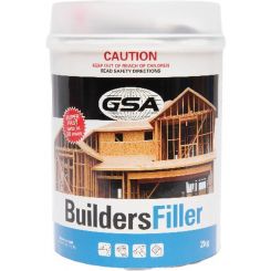 GSA Builders Filler Super Fast Set Excellent Adhesion 2kg