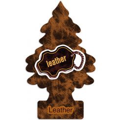 Little Trees Car Air Freshener Leather Single Pack