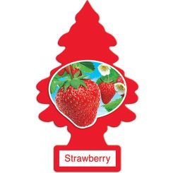 Little Trees Car Air Freshener Strawberry Single Pack